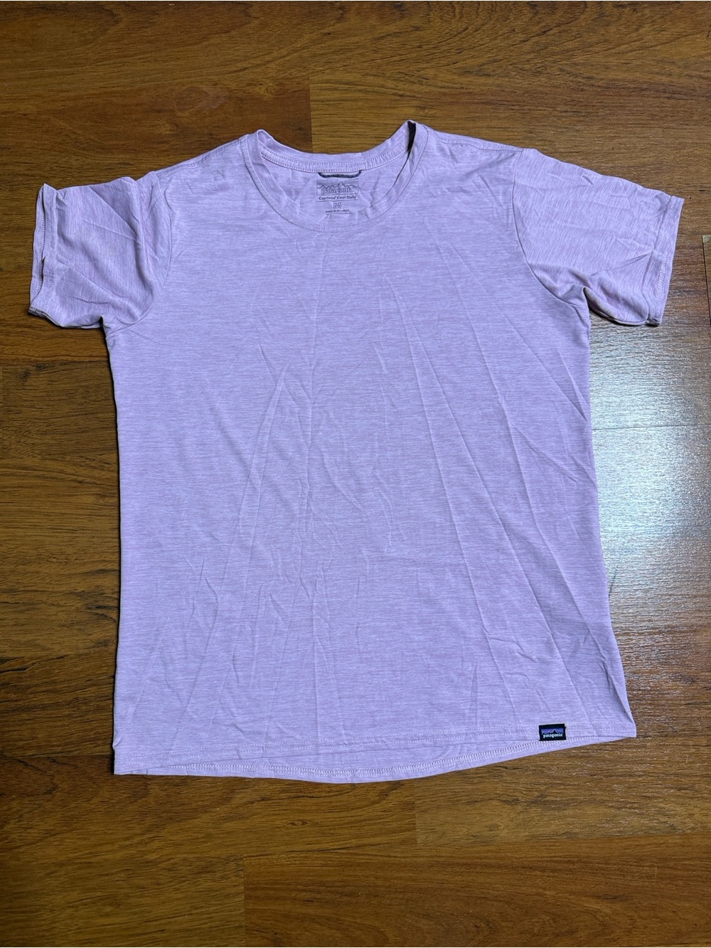 Patagonia Lavender Short Sleeve Crew Tee